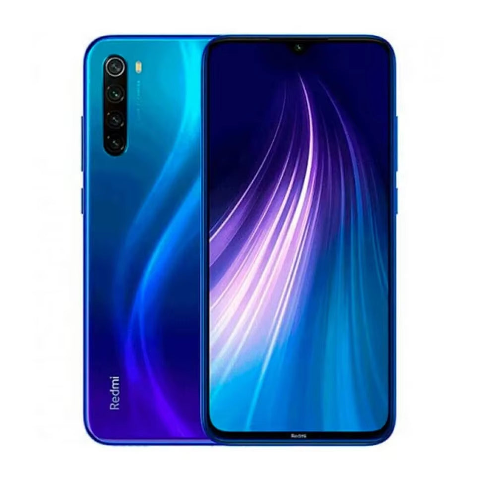 Xiaomi Redmi Note 8 / Note 8 (2021) Älypuhelin (Global-versio) + Suojakuori ja Panssarilasi