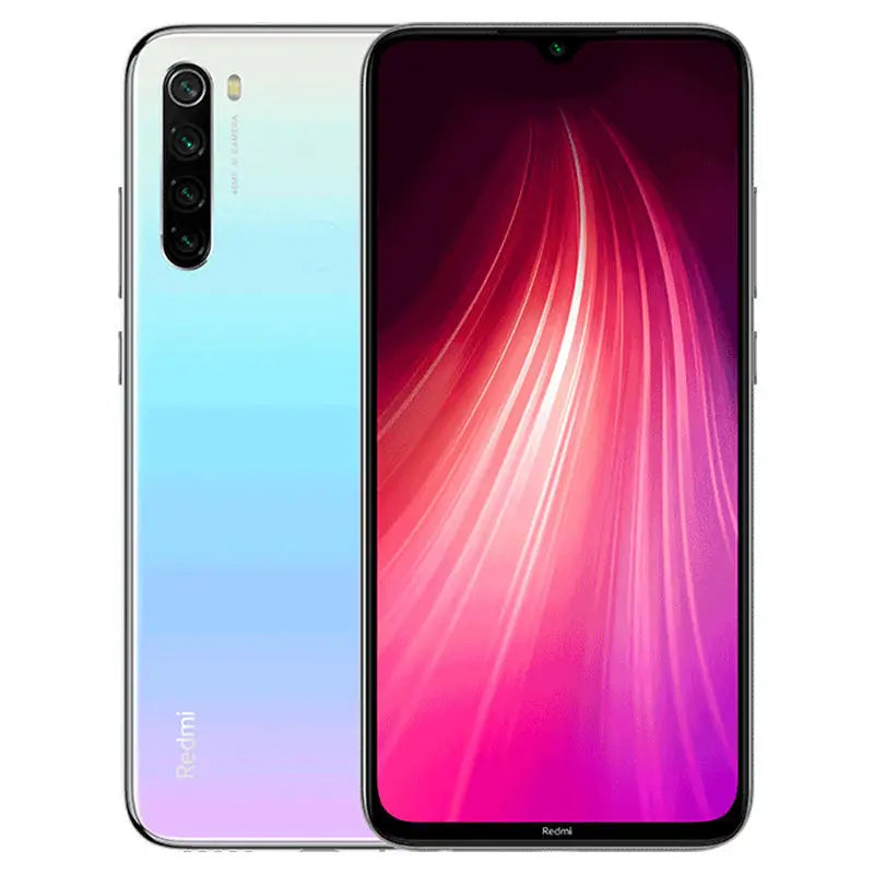 Xiaomi Redmi Note 8 / Note 8 (2021) Älypuhelin (Global-versio) + Suojakuori ja Panssarilasi