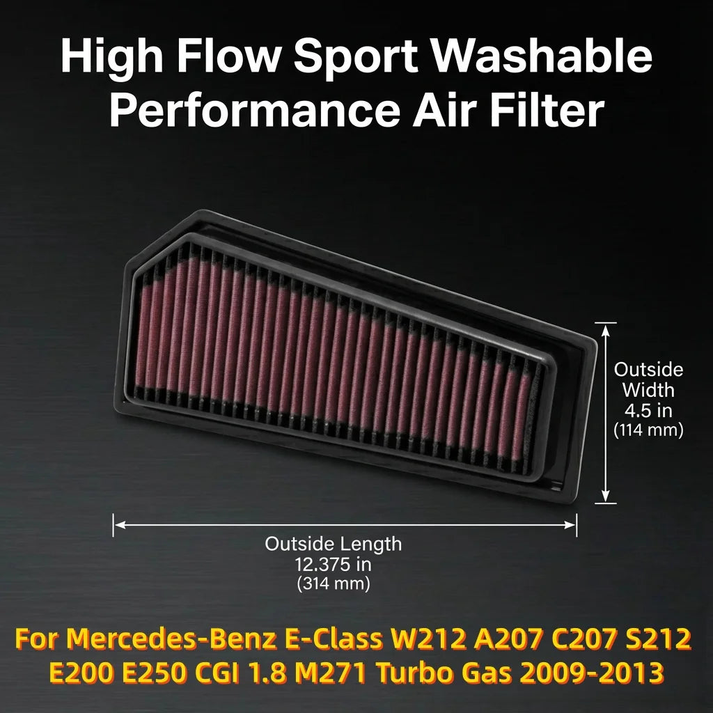 FHigh Flow Sport-ilmansuodatin (Pestävä) – Mercedes-Benz 1.8 CGI (M271)