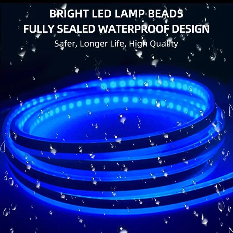 Dynaaminen LED-valonauha autoon – Start-animaatiolla