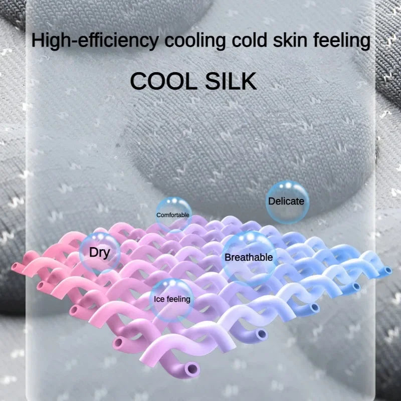 Viilentävä "Ice Silk" Auton Istuinsuoja – Hengittävä ja Mukava