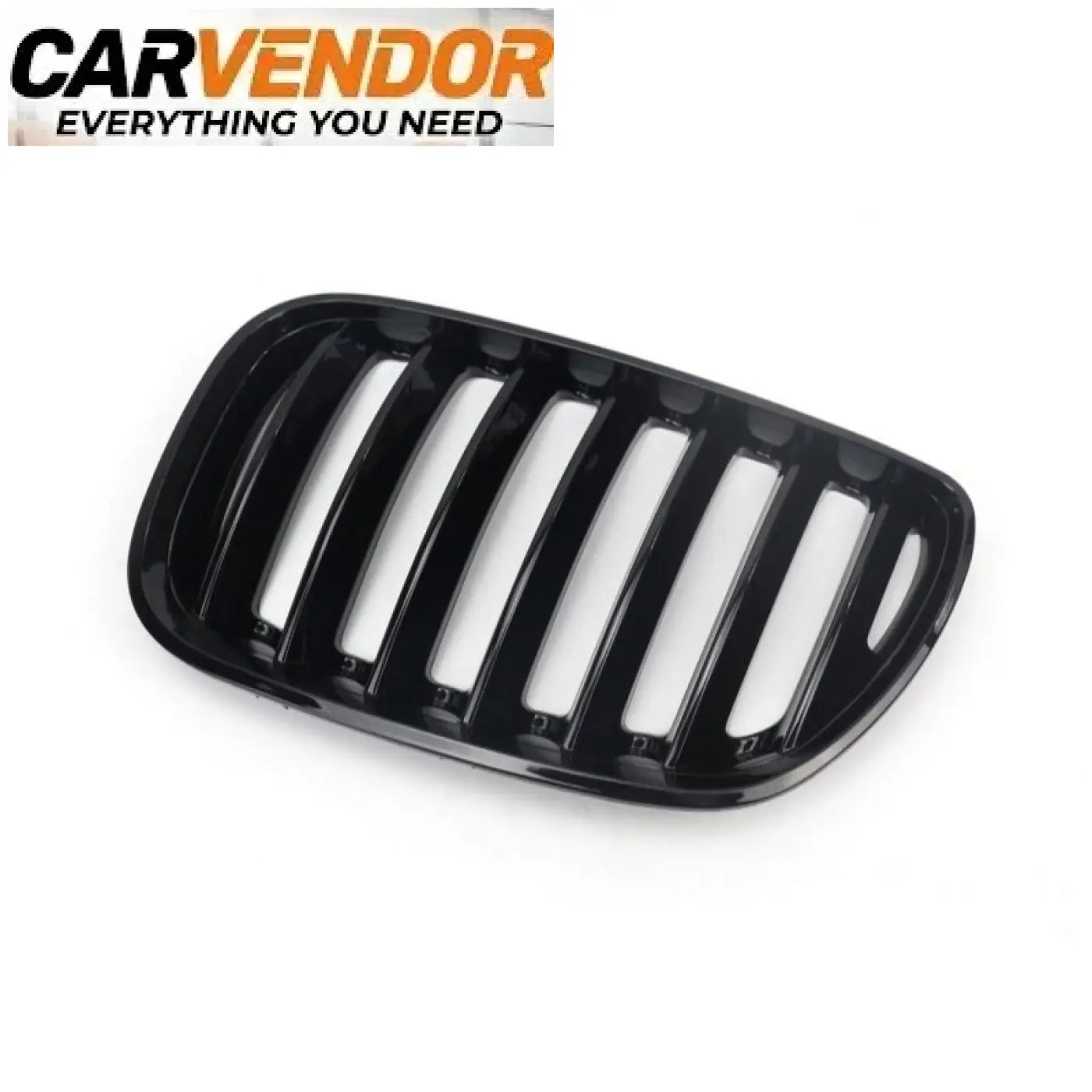 Bmw x5 e53 2004-2006 kiiltävä musta musta kromi kidney grille etumaski ajoneuvoihin