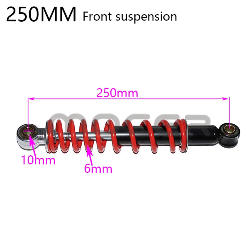Iskunvaimennin 250/260/270mm – Mönkijät, Crossit ja Mikroautot (50cc–125cc)