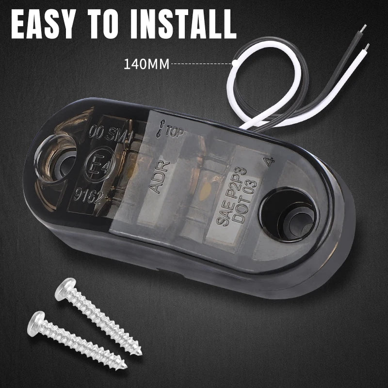 12V/24V Universaali LED-Äärivalo