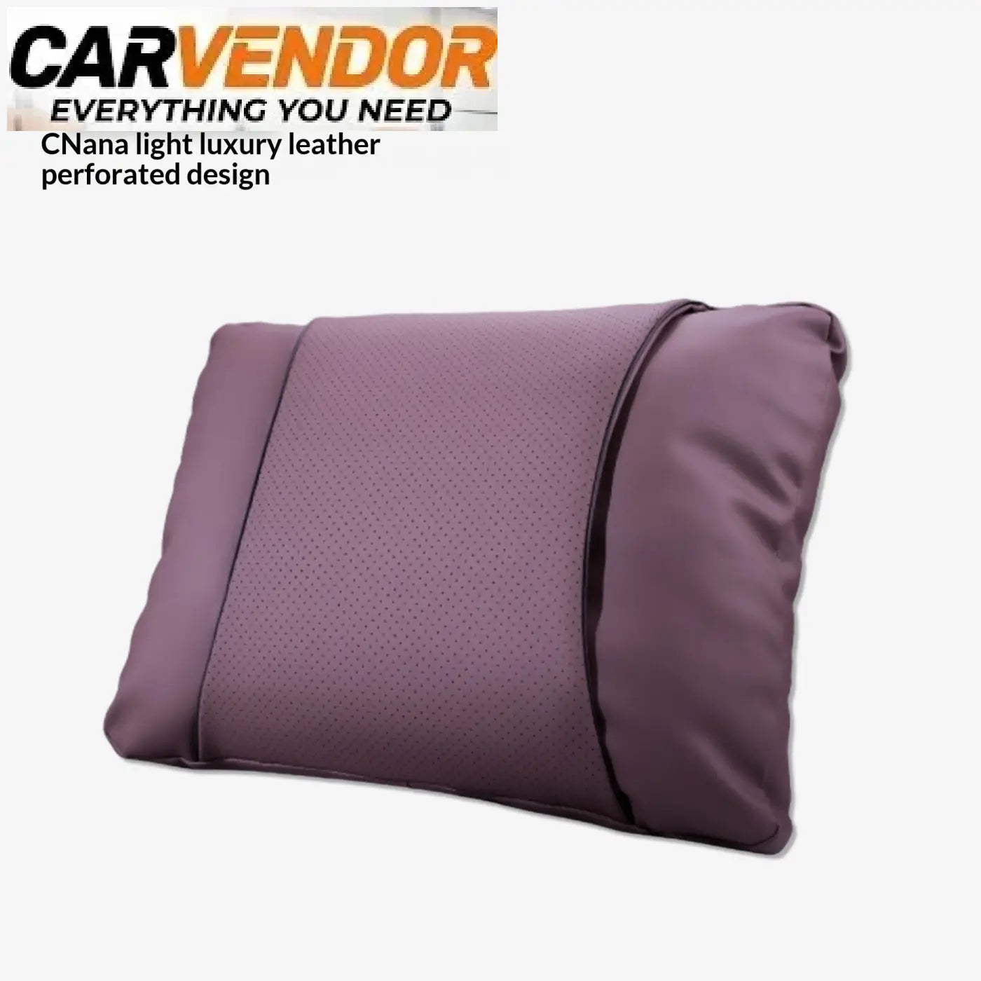 Premium nappa-nahkainen ergonomiapaketti misty purppura cnana nahkainen perforoitu ylellinen tyyny