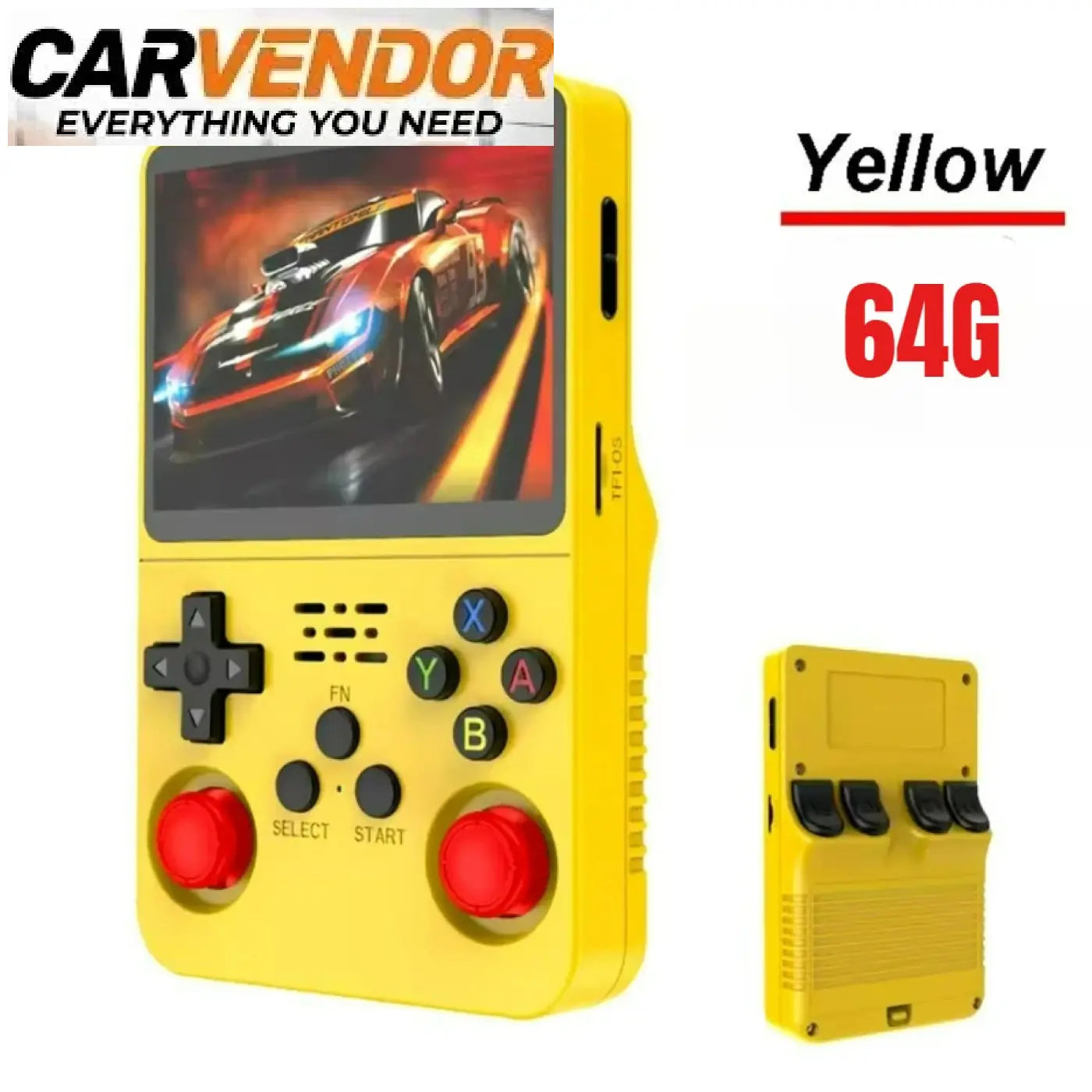 R36S Handheld Game Console 3.5Inch IPS Screen 64G Classic Retro Games Consoles Portable Pocket Video Game Player
