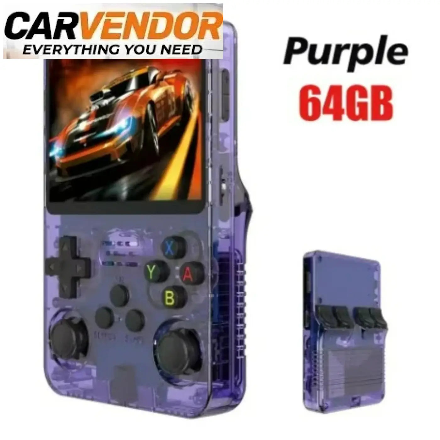 R36S Handheld Game Console 3.5Inch IPS Screen 64G Classic Retro Games Consoles Portable Pocket Video Game Player