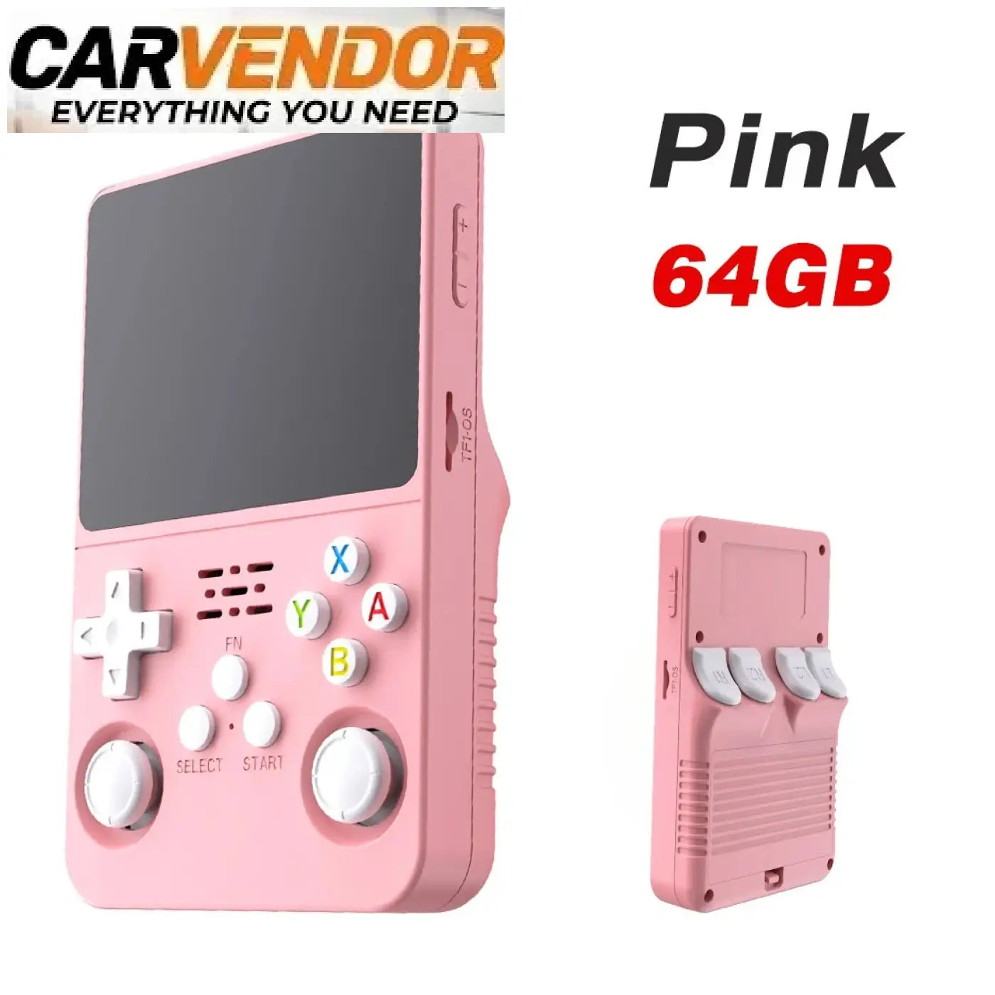 R36S Handheld Game Console 3.5Inch IPS Screen 64G Classic Retro Games Consoles Portable Pocket Video Game Player