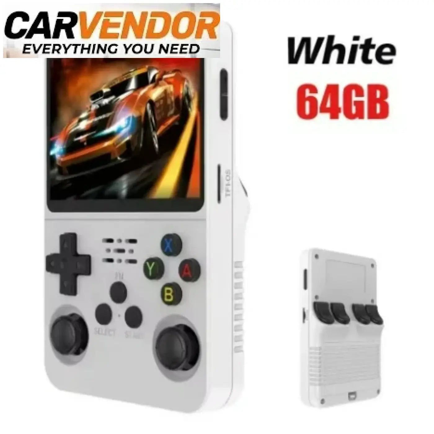 R36S Handheld Game Console 3.5Inch IPS Screen 64G Classic Retro Games Consoles Portable Pocket Video Game Player