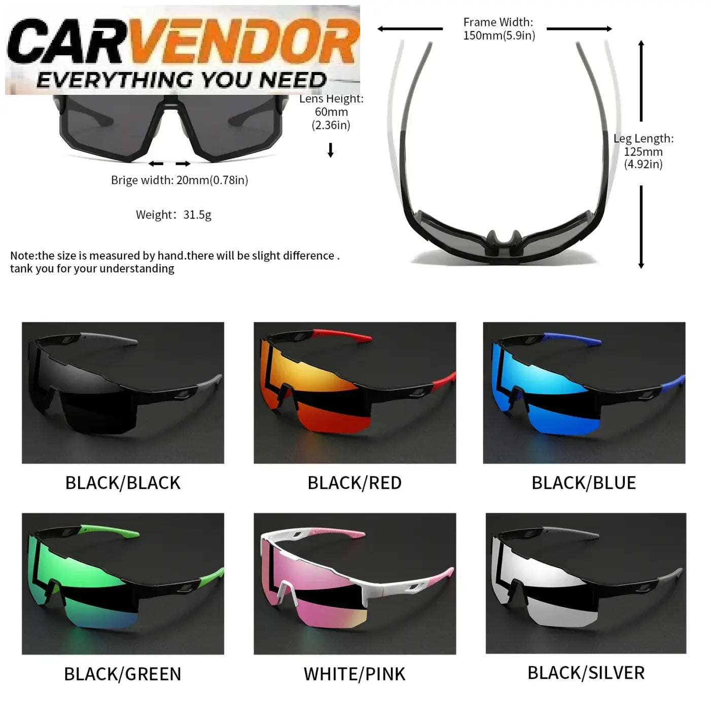 Black-framed unisex oversized sports sunglasses with uv400 wraparound design and colorful interchangeable lenses for outdoor use